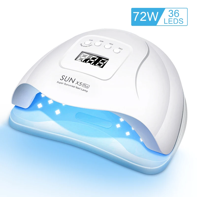 Nail Drying Lamp For Nails UV Light Gel Polish Manicure Cabin Led Lamps Nails Dryer Machine