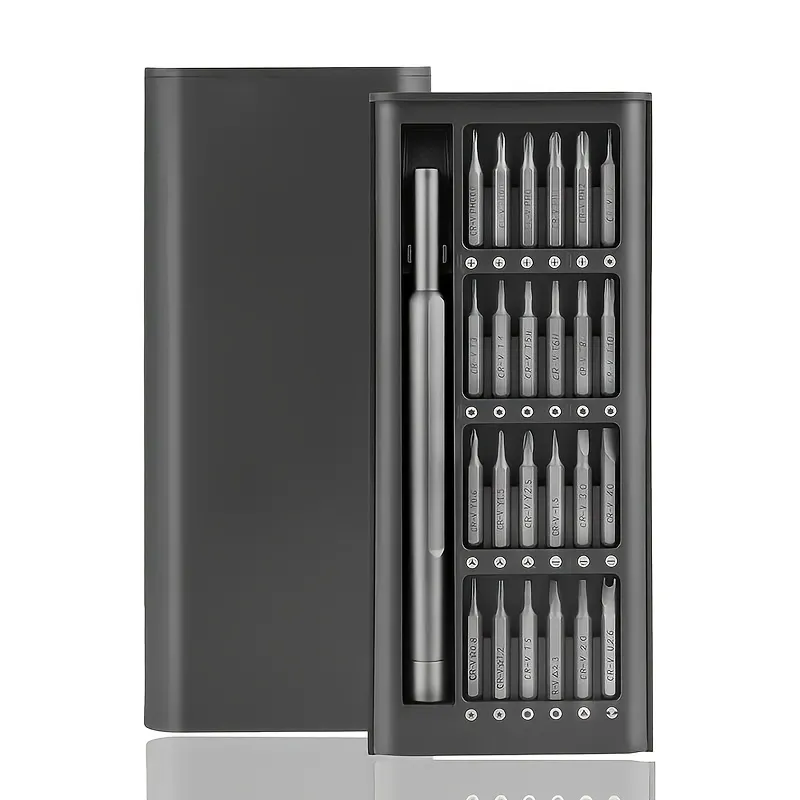 Magnetic Precision Screwdriver Set, 25 In 1 With 24 Piece Mini Pocket Screwdriver Set, Small Repair