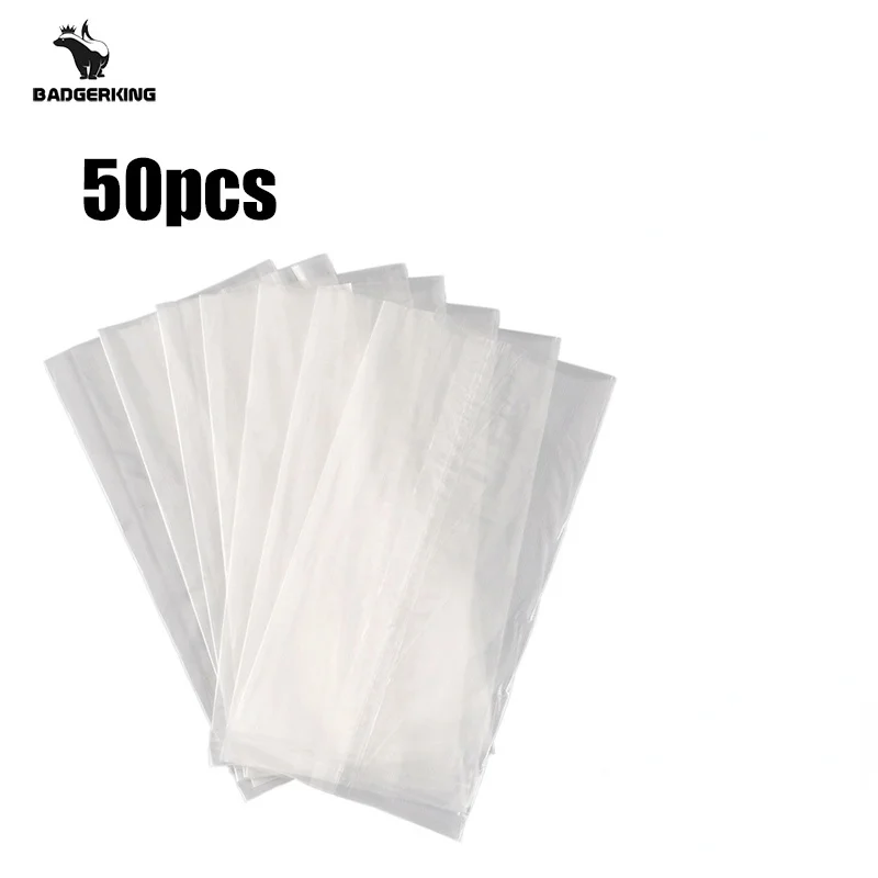 50pcs/lot  PVA Bags for Carp Fishing Fast Dissolving Environmental Water-soluble bag for carp