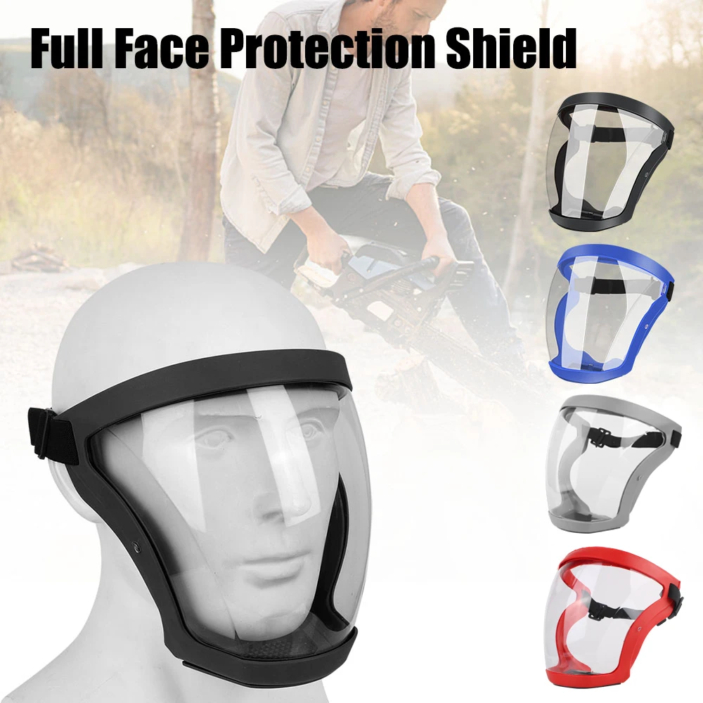 Full Face Shield Protection Face Cover Oil-splash Proof Mask With Filters Motorcycle Bicycle Cycling