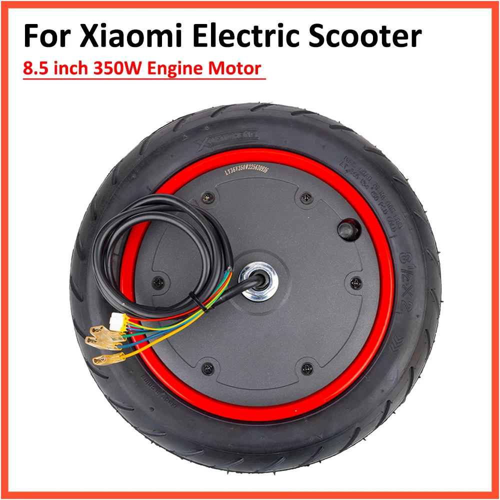 350W Engine Motor For Xiaomi M365 1S Pro Pro2 MI 3 Electric Scooter 8.5 Inch Wheel Tire Assembly