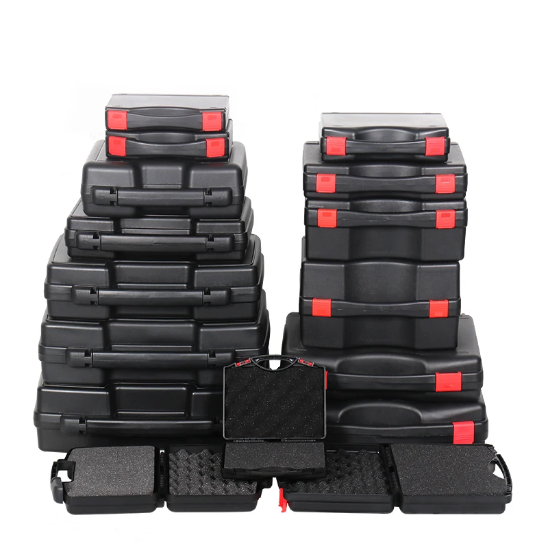 Multifunctional Hardware ToolBox Portable Plastic Instrument Case Notebook Protective Storage Box