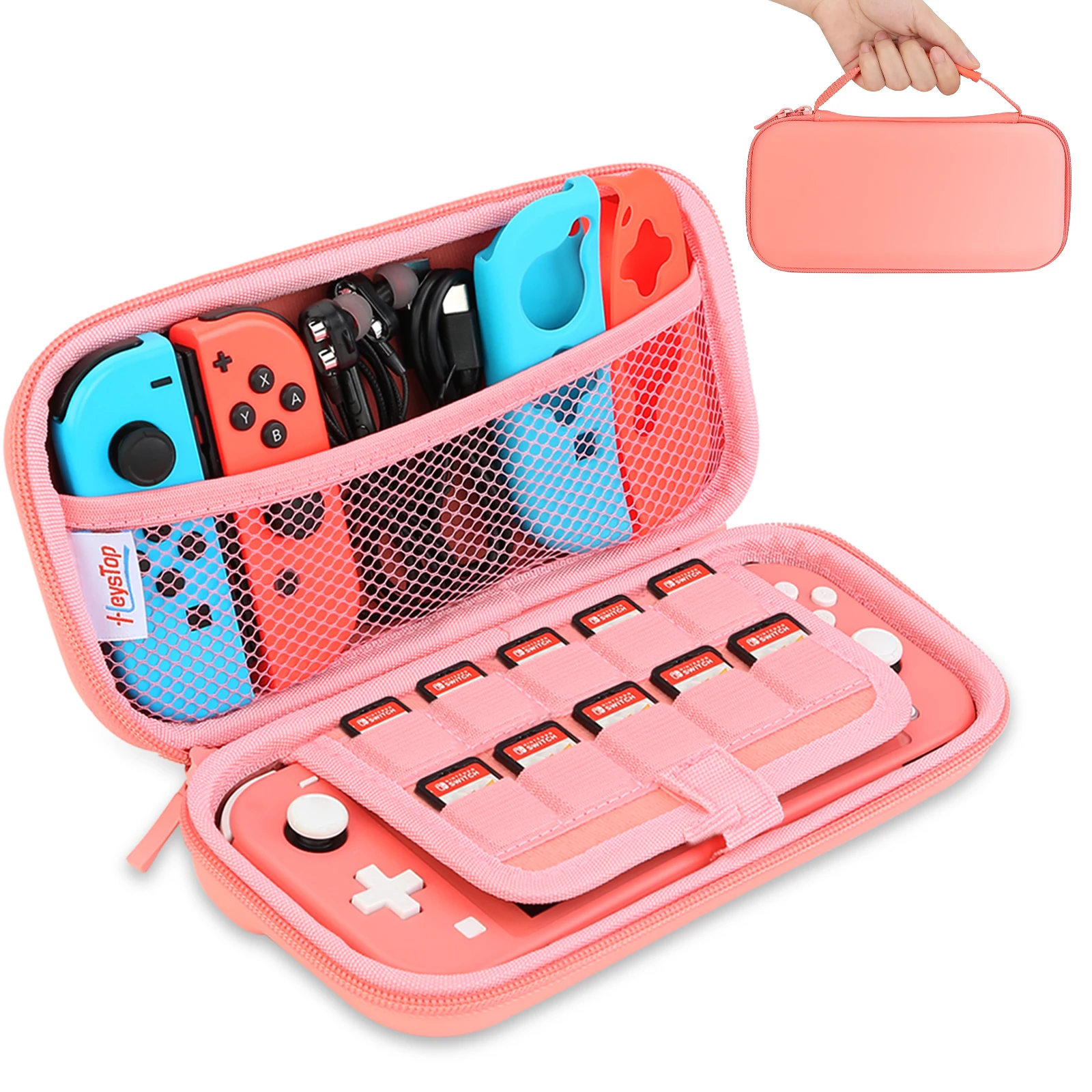 Carrying Case Compatible with Nintendo Switch Lite  Portable Nintendo Switch Lite Bag for Switch