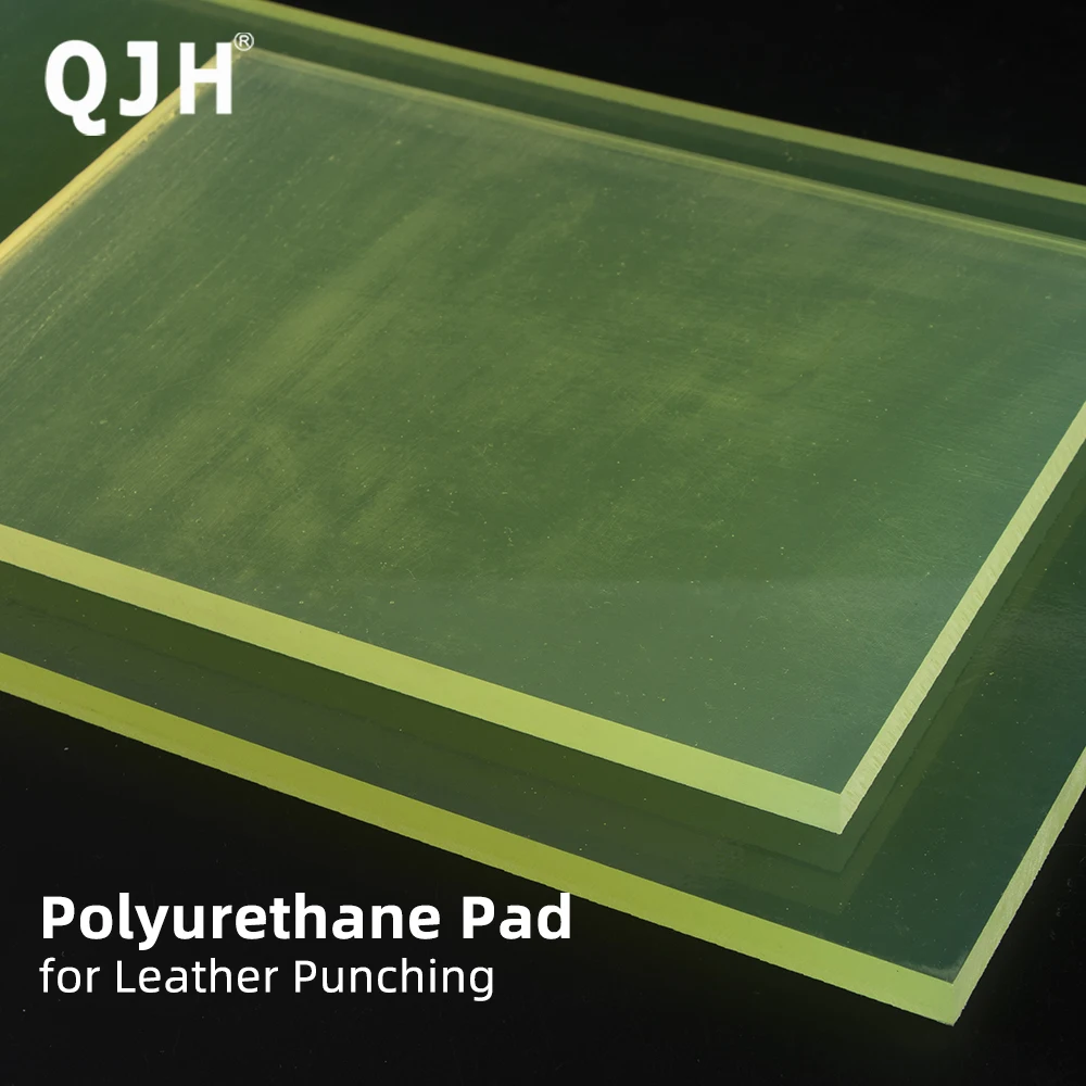 QJH Leather Punch Mat Cutting Board Pounding Pad Stamping Hole Bag Punch Tool Rubber Mute Board for