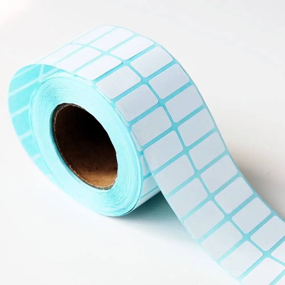 3000 Stuks Papier Label Zelfklevend Plakkerig Wit Label Schrijfbare Naam Stickers Blanco Notitie