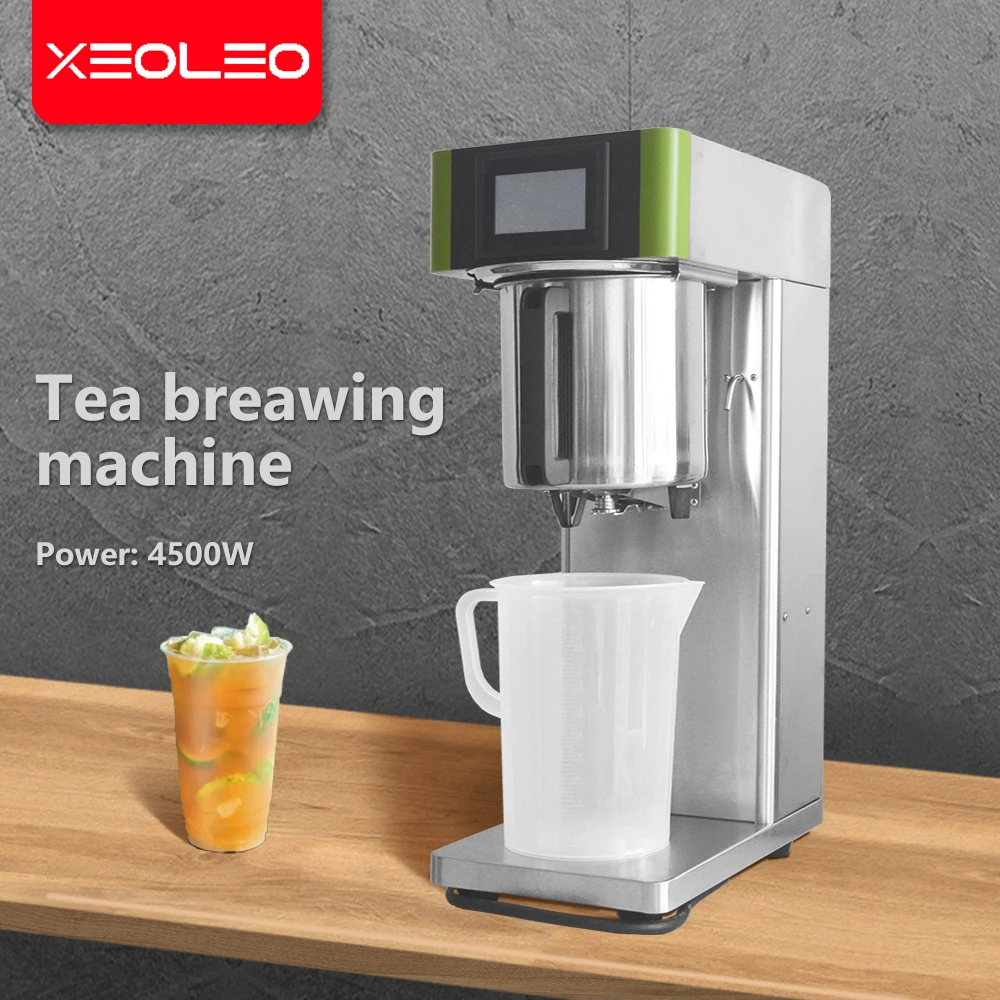 XEOLEO-Intelligent Tea Brewer Making Machine, aço inoxidável, chá de aquecimento instantâneo, 5L