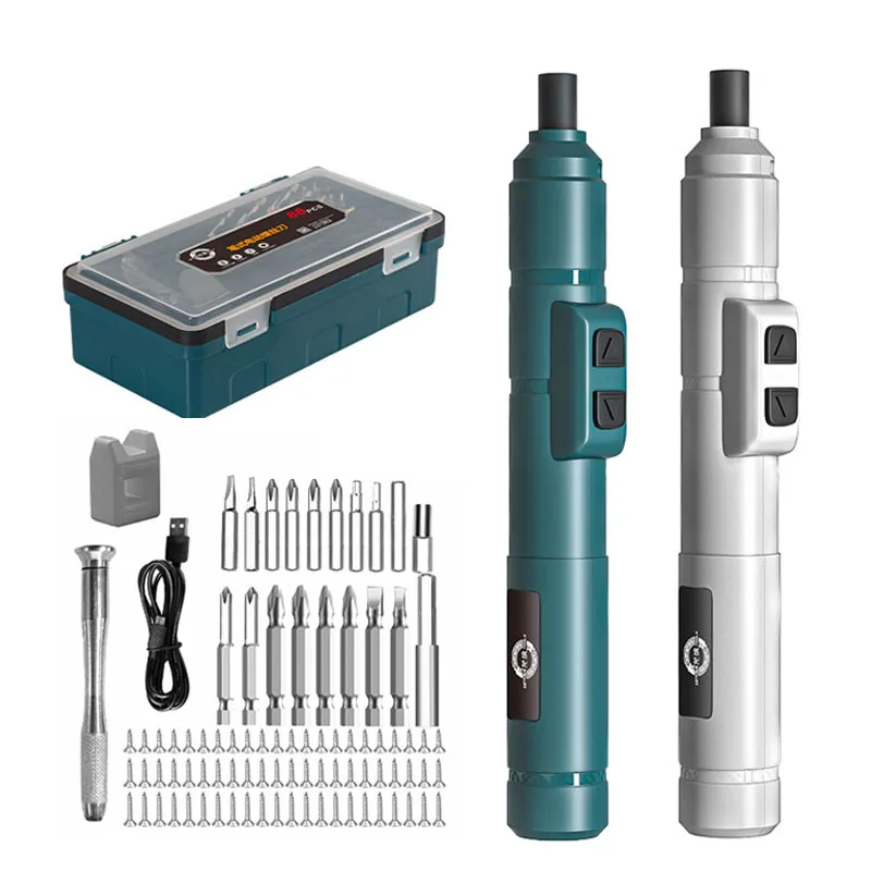 Mini Wireless Electric Screwdriver Set Cordless USB Rechargeable Screwdriver 3.6V 250r/Min Home