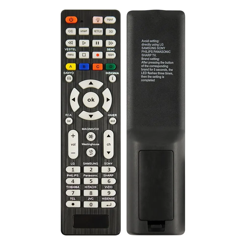 RCG008 Replacement Universal Remote Control for LG For Sony for Samsung for Panasonic ForToshiba For
