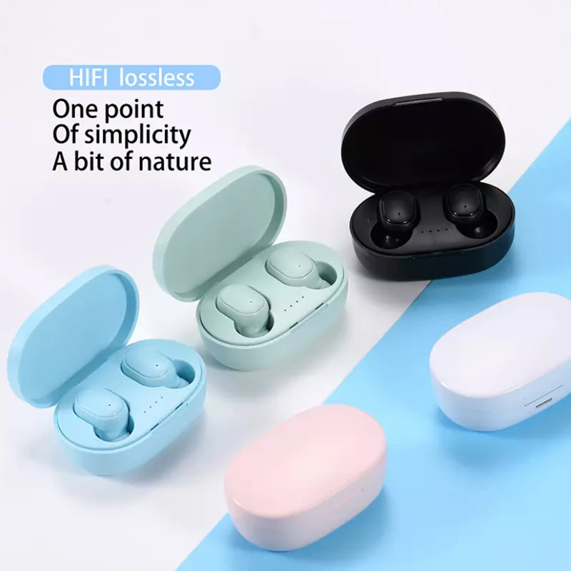 TWS Bluetooth Headphone Wireless Earphone Stereo Headset sportEarbuds microphone with charging box