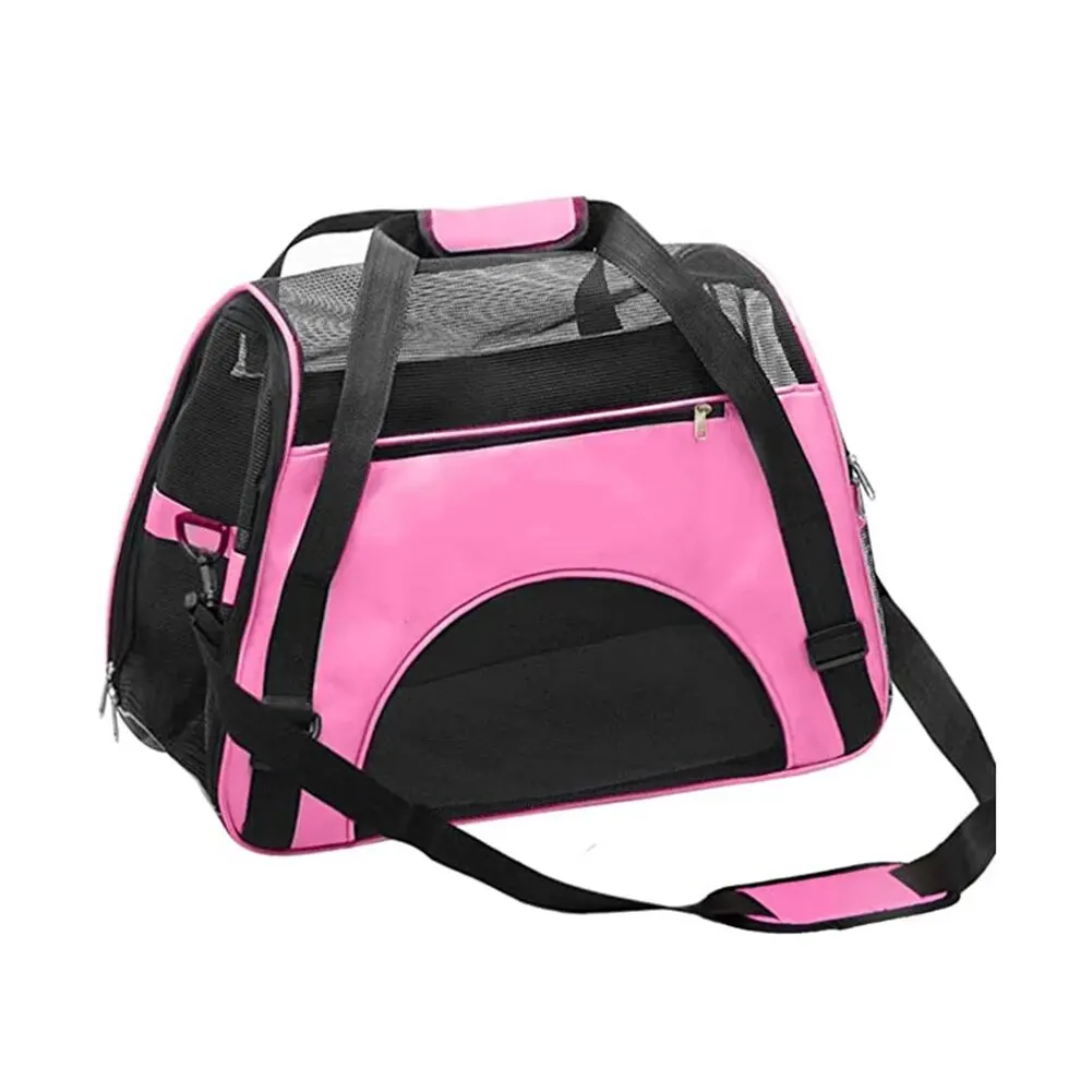 Cat Carrier Soft-Sided Pet Travel Carrier for Cats  Dogs Puppy Comfort Portable Folding Pet Carrier