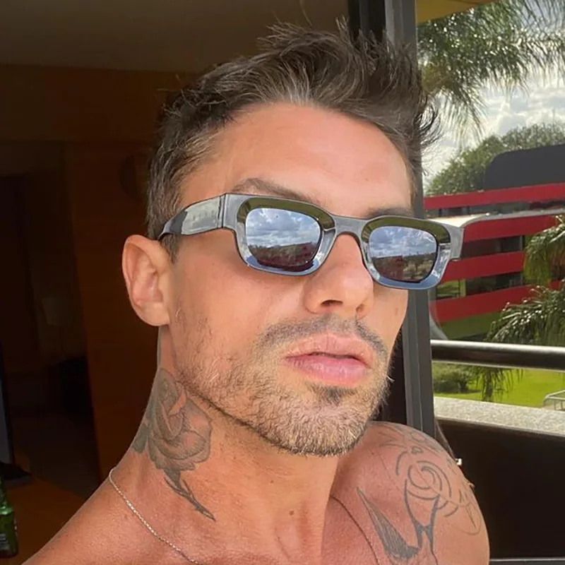 Fashion Small Square Sunglasses New Women Luxury Brand Retro Shades UV400 Men Trending Sun Glasses
