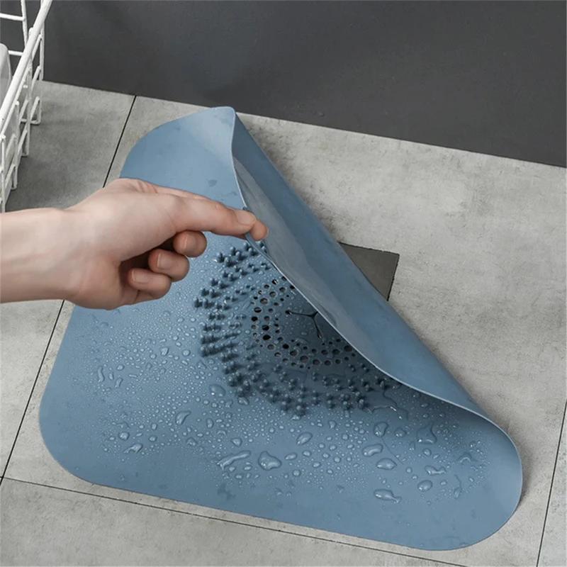 Bathroom Floor Drain Hair Catcher Stoppers Plug Sink Strainer Anti-blocking Washbasin Drain Cover