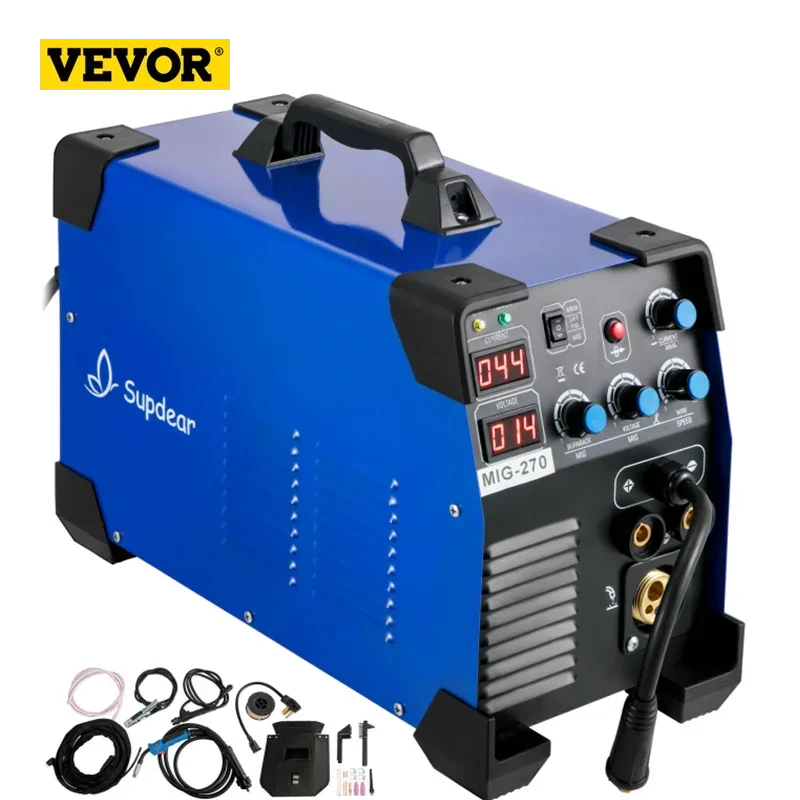 Vevor 3 in 1 mig/mma/tig Wechsel richter Aluminiums chweiß gerät halbautomat isches Schweißen igbt
