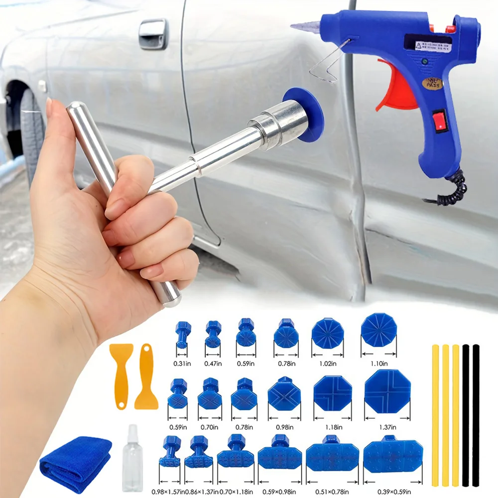 Car Body Paintless Dent Repair Tool Set Auto Part Mechanical Sheet Metal Slide Multiple size Suction