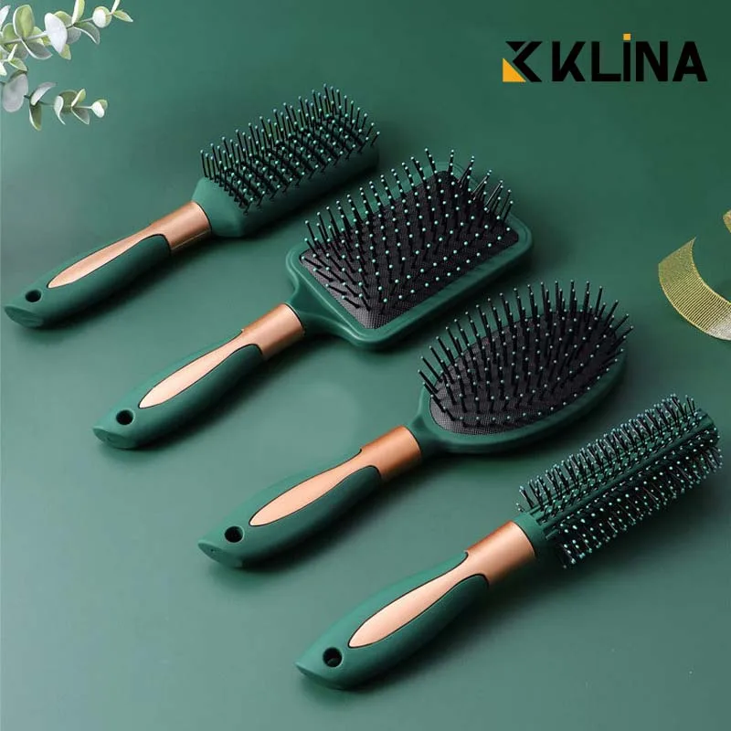 KLINA Hair Massage Air Cushion Comb Brush Scalp Hairbrush Detangle Anti Static Salon SPA