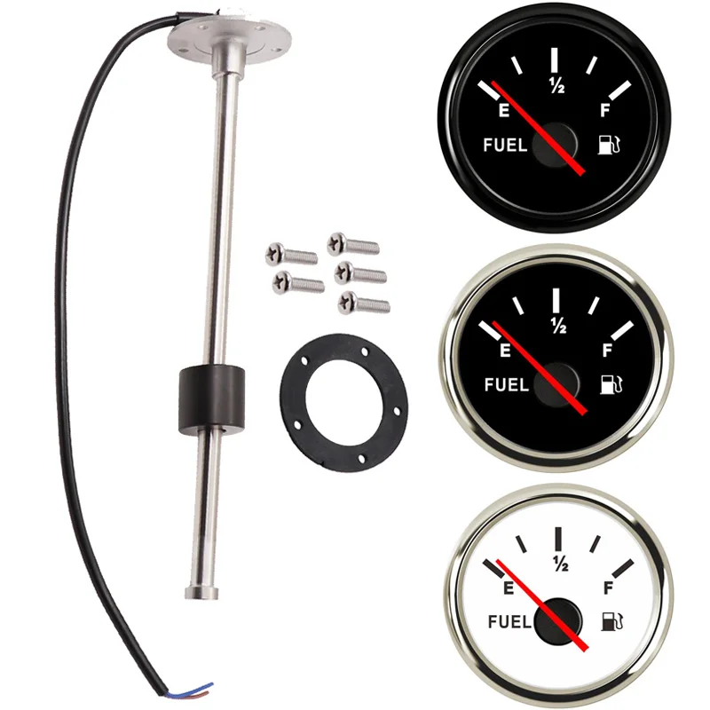 Calibres nivelados automotivos do combustível, remetentes para o carro, barco, caminhão, 52mm, 0 a