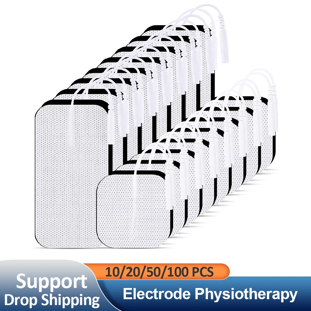 Physiotherapy Tens Electrode ​Pads Conductive Gel Therapeutic Pulse Pressure Electrical Compex