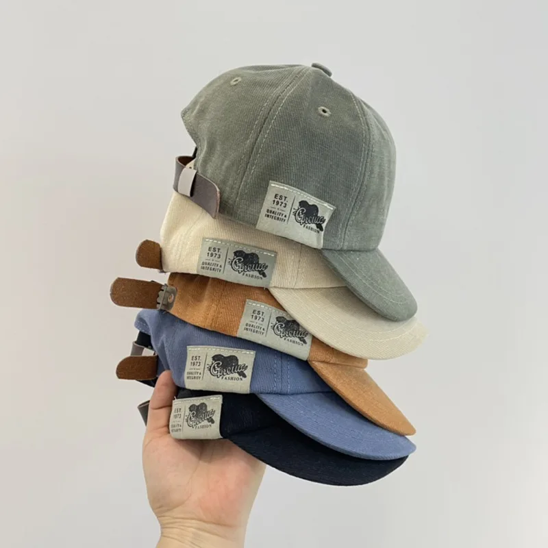 Baby Baseball Hat Kids Boys Sun Protection Cap Spring Summer Baby Sun Hat Soft Children Peaked Cap