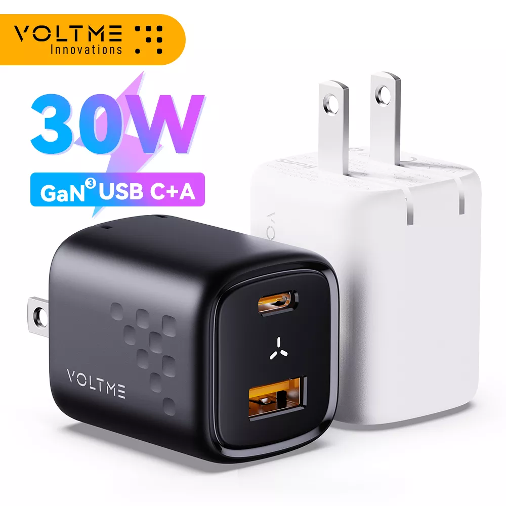 Voltme Gan III 30W USB C Ladegerät Schnell ladung für iPhone 13/Pro/Pro Max/12 Galaxy Note für iPad