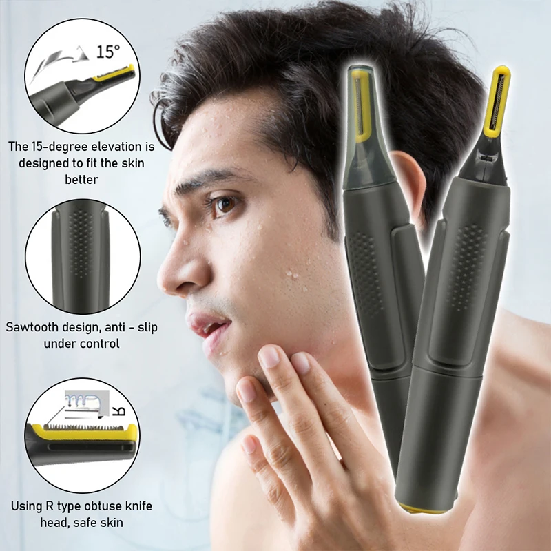 Ultra thin Precision Trimmer Electric Nose hair trimmer Mini Portable Ear Trimmer for Men Nose Hair