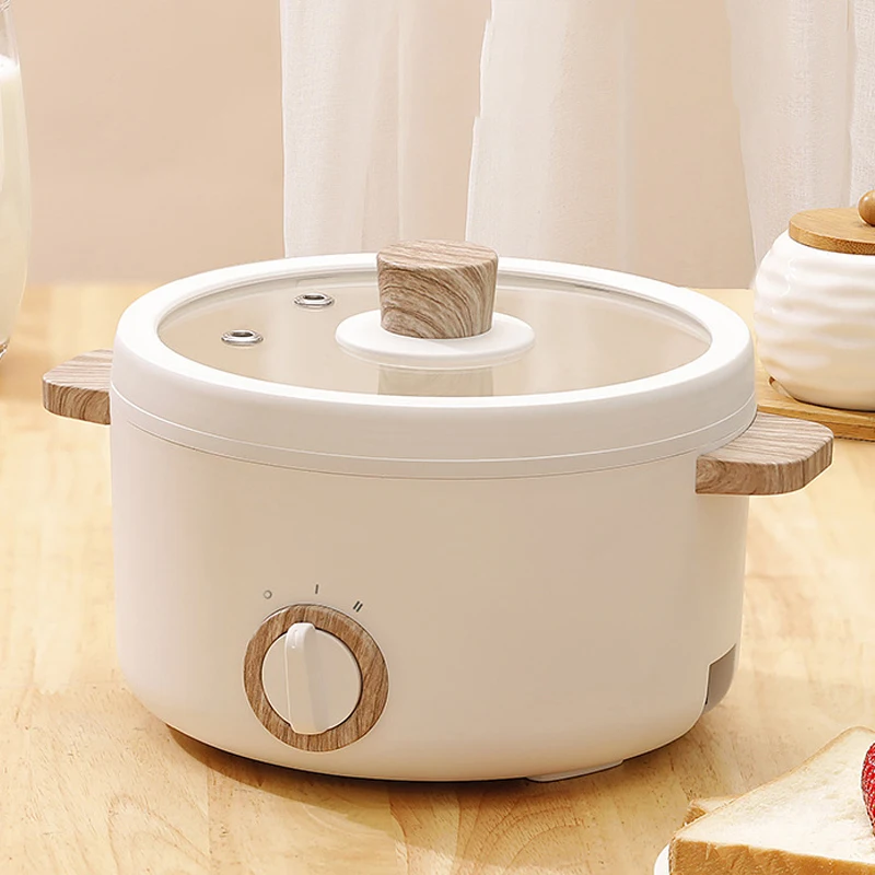 Multi-function Mini Cookers Electric Cooking Boiling Pot Electric Heat Pan Dormitory Household 1-2