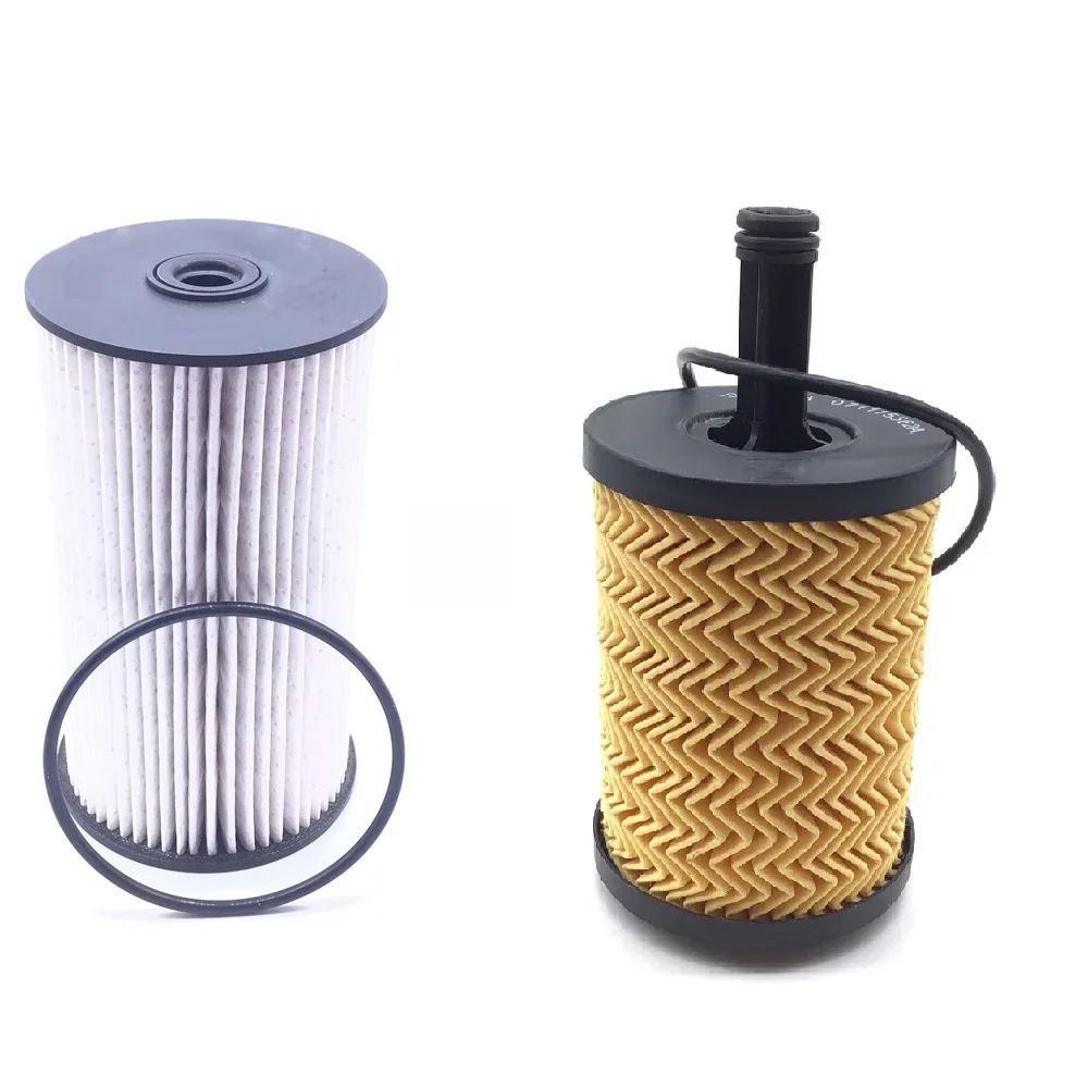 Oil Filter e Fuel Filter Service Kit, Audi A3 1.9 2.0 TDI, 2003-2013, OE # 071115562A,