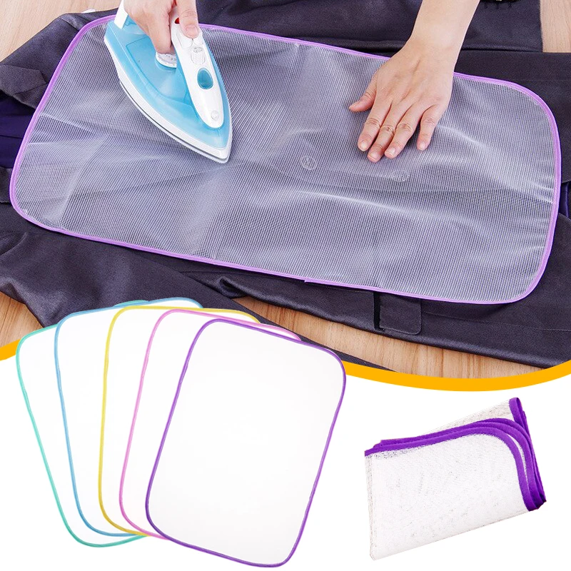 Cloth Protective Press Mesh Insulation Ironing Board Mat Cover Against Pressing Pad Mini Iron Random