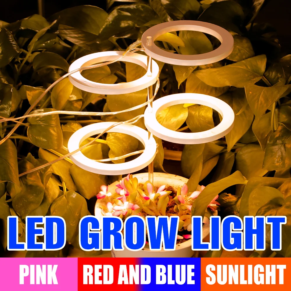 LED Phytolamp Indoor Grow Lights Full Spectrum Hydroponics Plant Lamp For Flower Seeds Cultivation