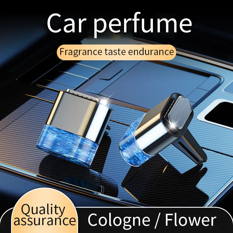 Car Fragrance Air Freshener Air Vent Diffuser Luxury Perfume Scent Diffuser Essential Oils Diffuse
