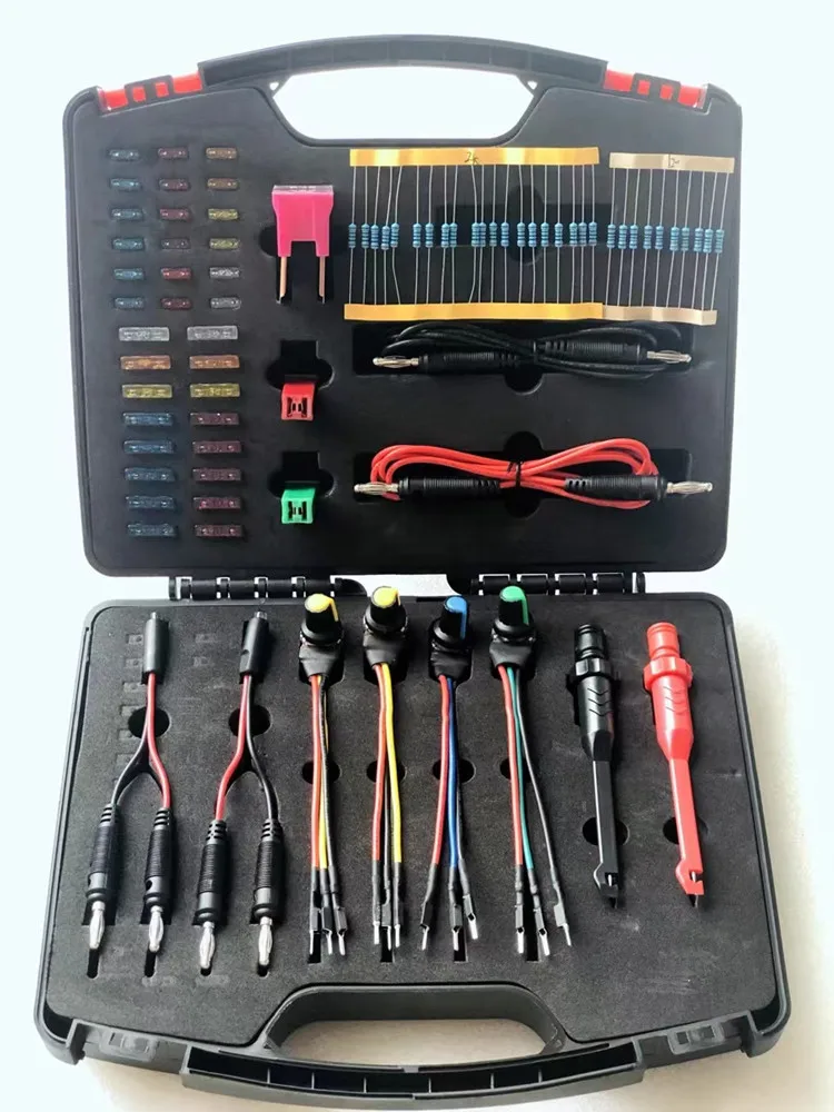 Automobile Circuit Repair Kit, Car Sensor Detector Simulator, Insurance Film Diode Test Lamp