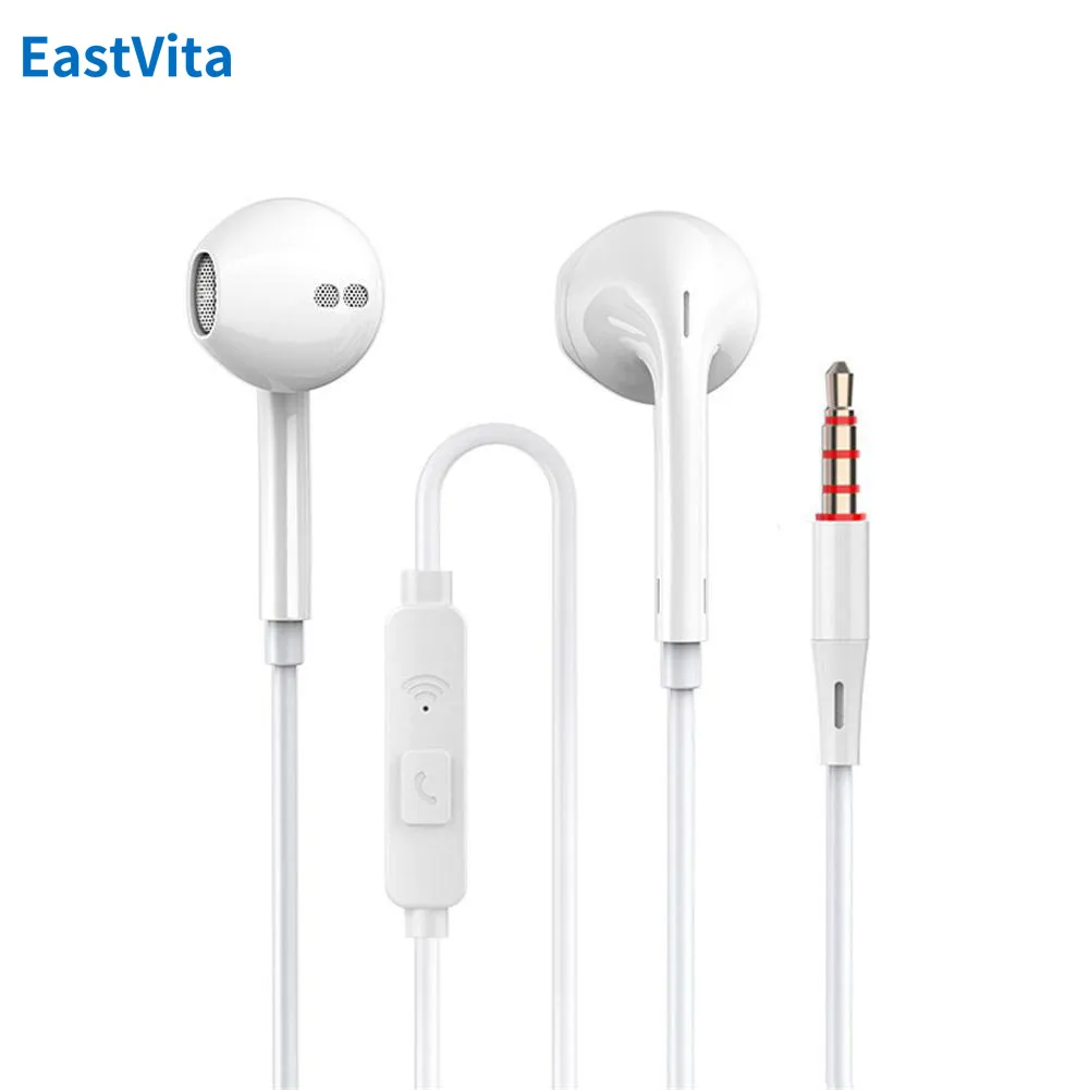 S18 Wire-controlled Headset With Microphone In-line Subwoofer Hands-free Calling Ergonomic
