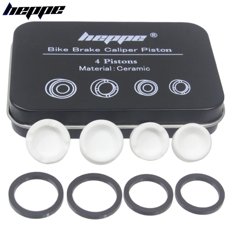 HEPPE Bike Brake Ceramics Piston for SHIMANO M640 M810 M6120 M7120 M8020 M8120 M9120 Saint M820