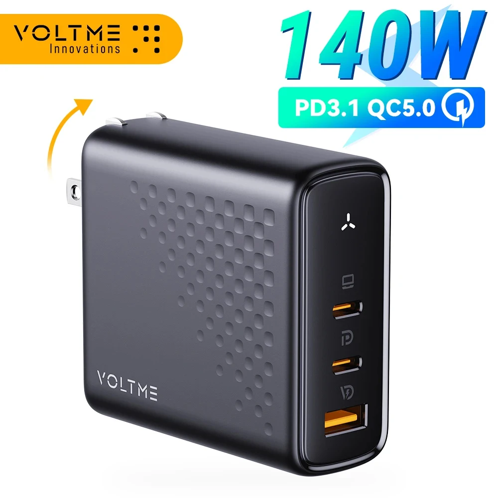Voltme-usb tipo c carregador rápido para o telefone, carga rápida 5.0, para o iphone 15, 14, xiaomi,