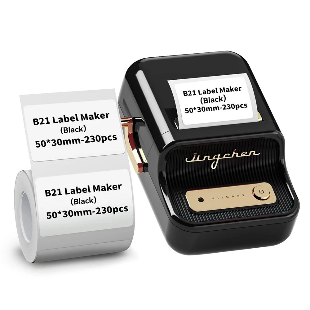 Niimbot B21 Mini Portable Printer For Mobile Thermal Adhesive Label Printer For Stickers Pocket