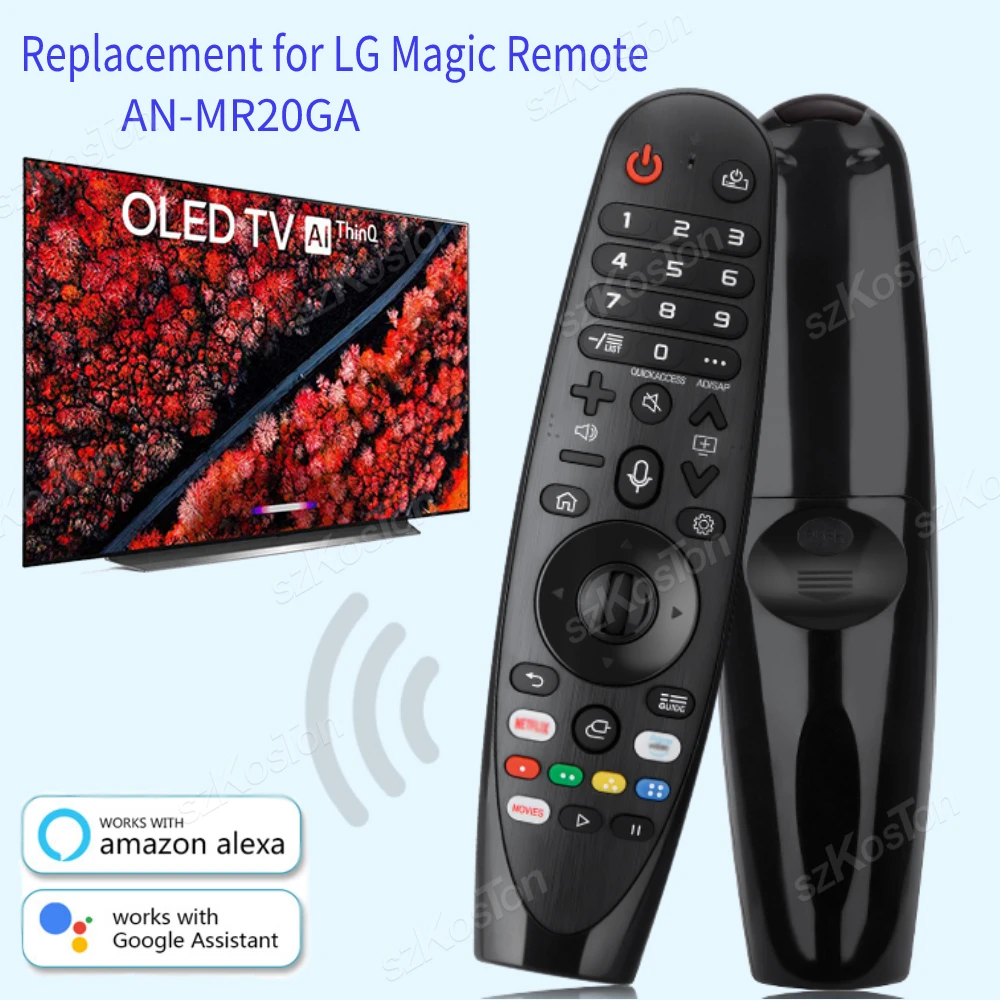 Replacement for LG Magic Remote Control with Pointer Voice Function for LG Smart TV UHD OLED QNED