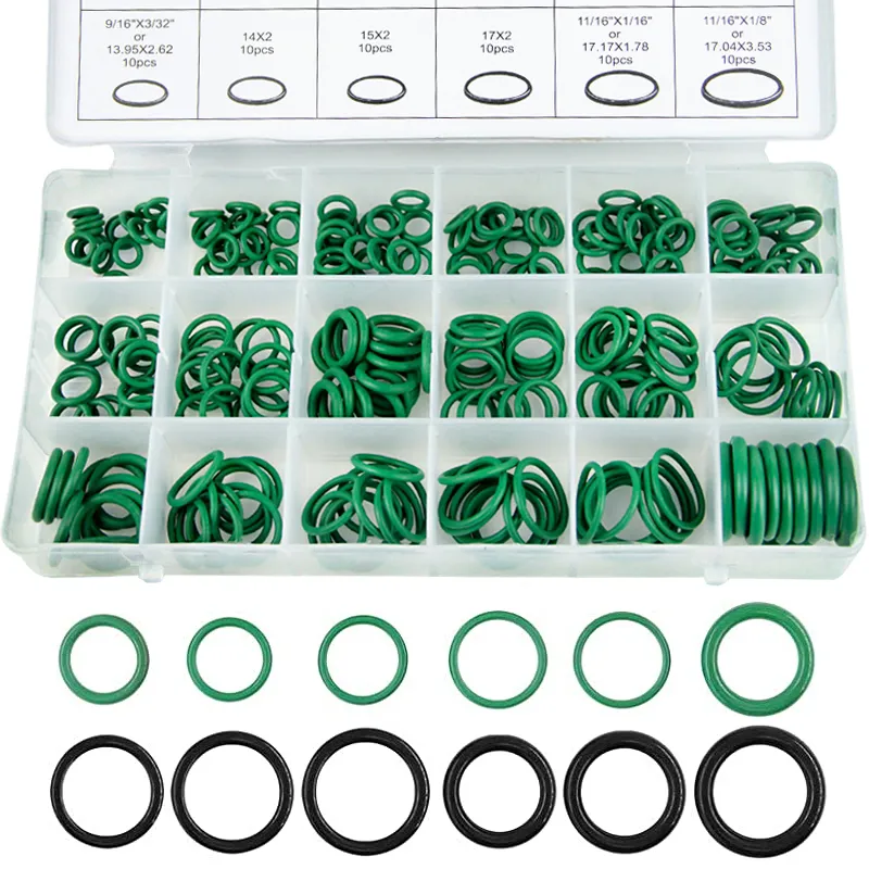 O-Ring Assortment Kit Set Nitrile Rubber High Pressure O-Rings NBR Sealing Kit for Plumbing