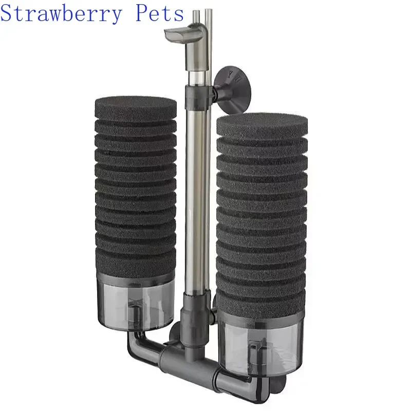 Nieuwe Aquariumfilter Voor Aquarium Aquarium Aquarium Aquarium Luchtpomp Skimmer Biochemische