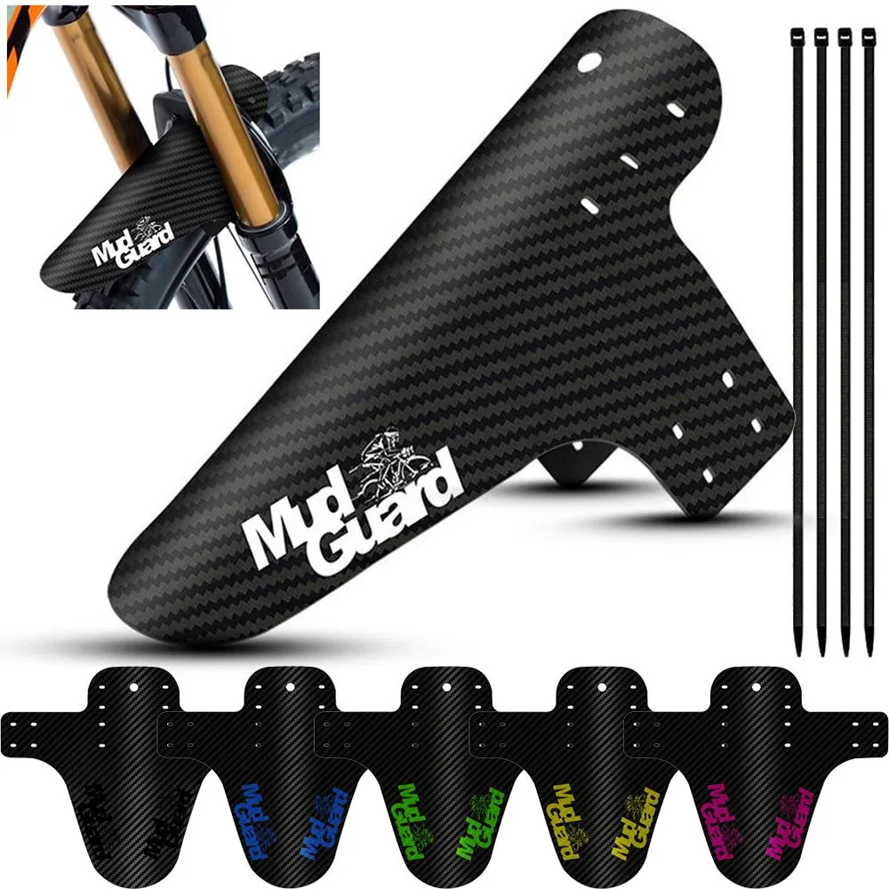 Bicycle Fenders Plastic Colorful Front /rear Bike Mudguard Mtb Bike Wings Mud Guard Cycling