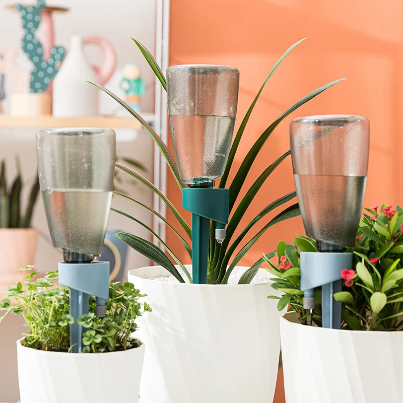 Automatic Waterer Household Drip Irrigation Flower Waterer Dripper Lazy Potted Timing Seepager