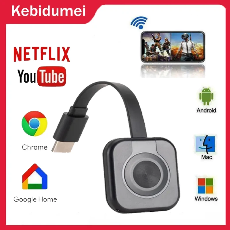 1080P HD HDMI-compatible WiFi Receiver For MiraScreen Display HDTV Screen TV Dongle Stick Suitable