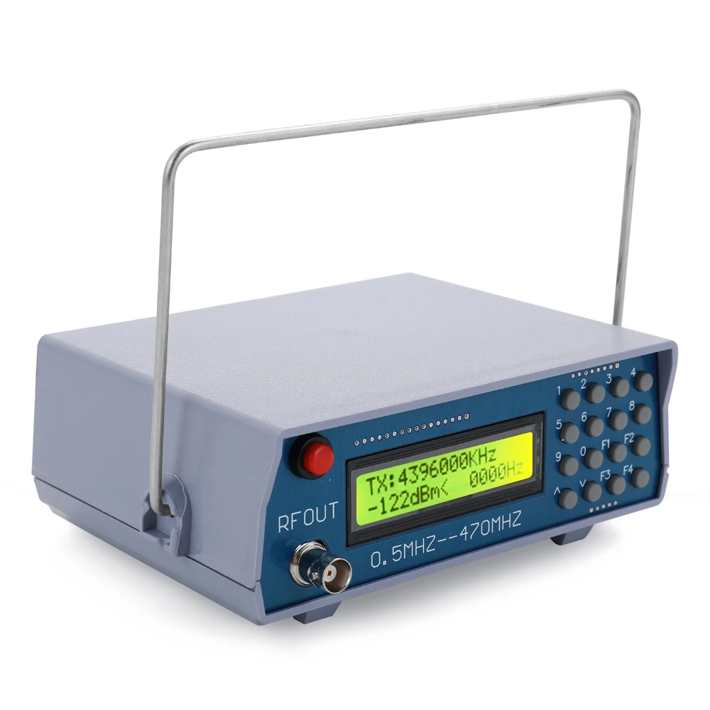 0.5MHz-470MHz RF Signal Generator High Accuracy Tester Analog Digital CTCSS Function For FM Radio