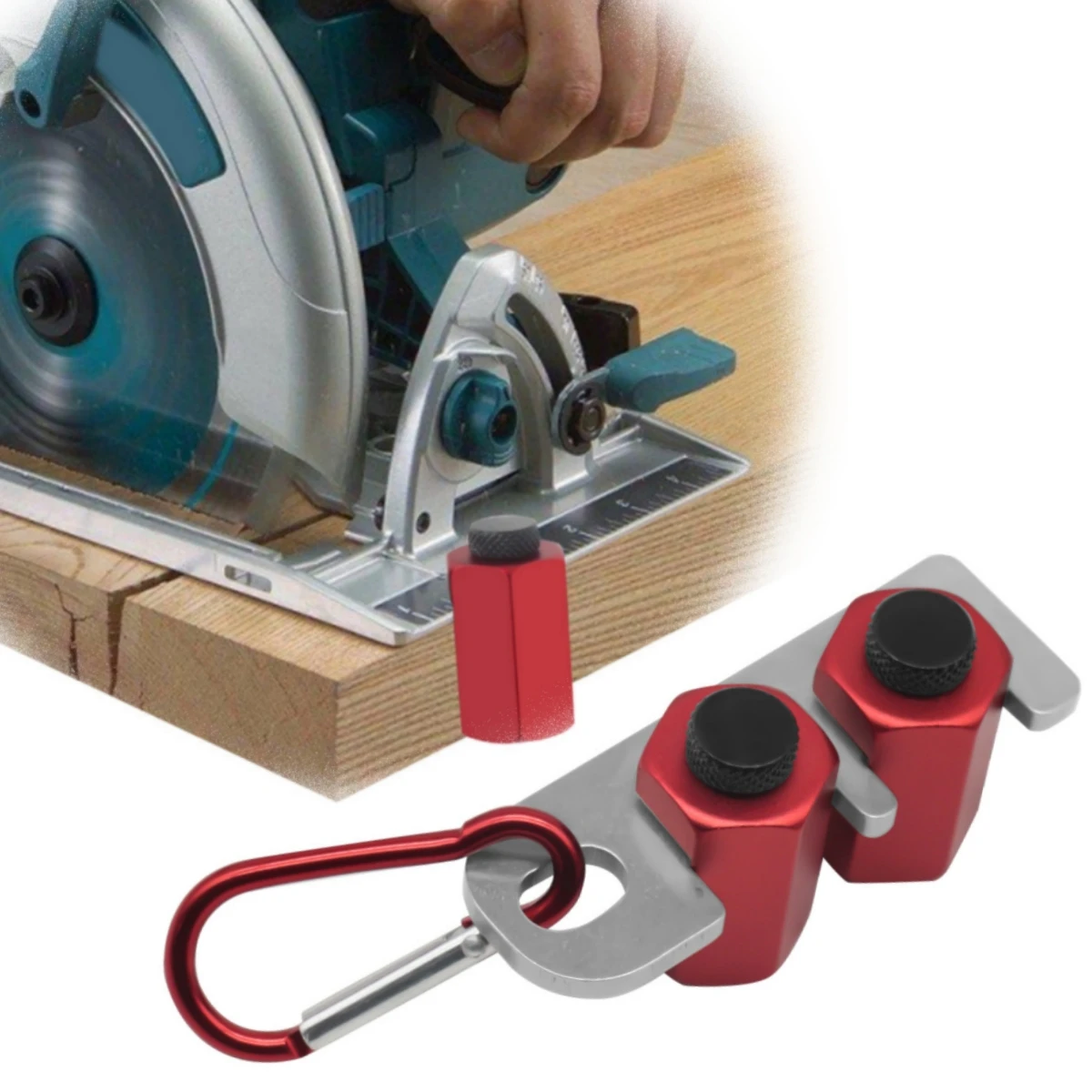 Square Auxiliary Clamp Stair Gauge Framing Square Attachment Jigs Aluminium Alloy Square Auxiliary