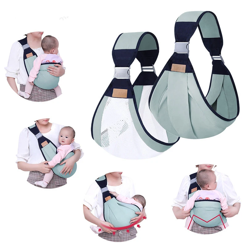 Baby Carrier Belt Backpack Newborn Door Ring Sling Wrap Diaper Bag Universal Front Holding Pacifier