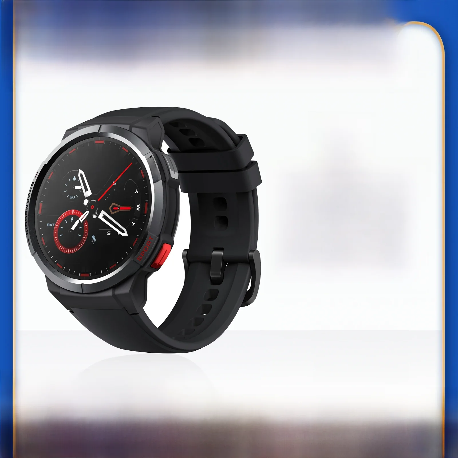 Versão Global Mibro GS Smartwatch 460mAh Bateria AOD 1.43Inch AMOLED Tela 5ATM Esporte À Prova D'
