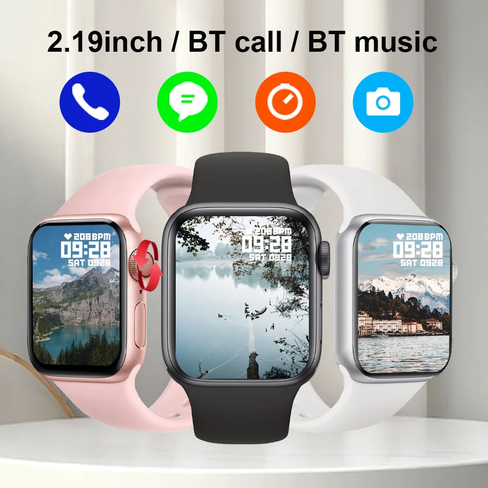 Smart Watch S9 Pro Life Assistant Receive Make Calls Sleep Monitoring Multiple Sport Modes 100+