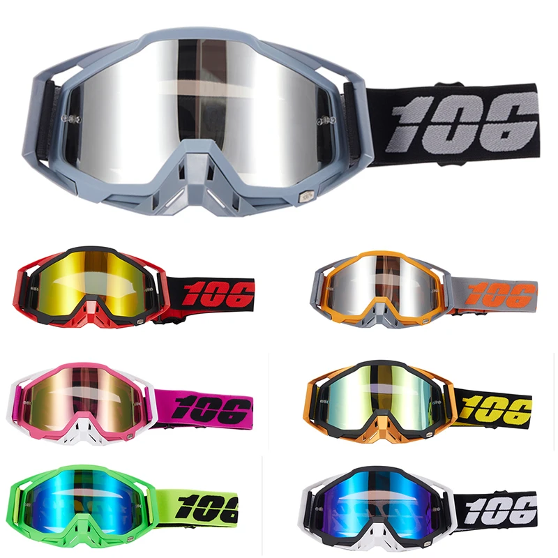 Motorcycle Glasses Goggles Motocross Goggles Helmet MX Moto Dirt Bike ATV Ski Outdoor Sports Glass