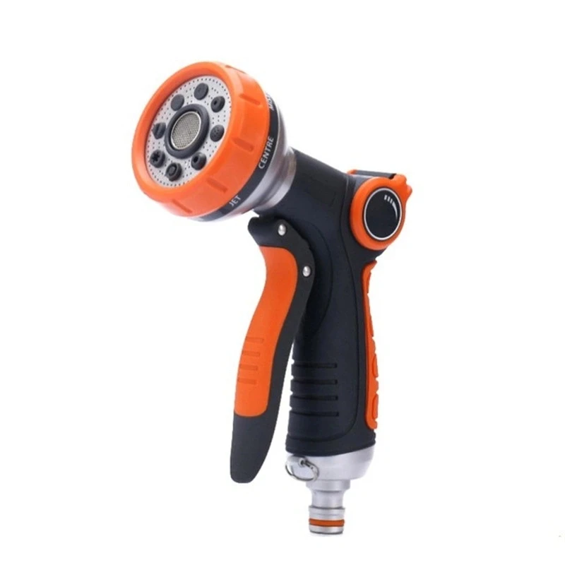 Hose Water Spray Gun Adjustable Car Wash Hose Garden Spray Portable High Pressure Gun Sprinkler