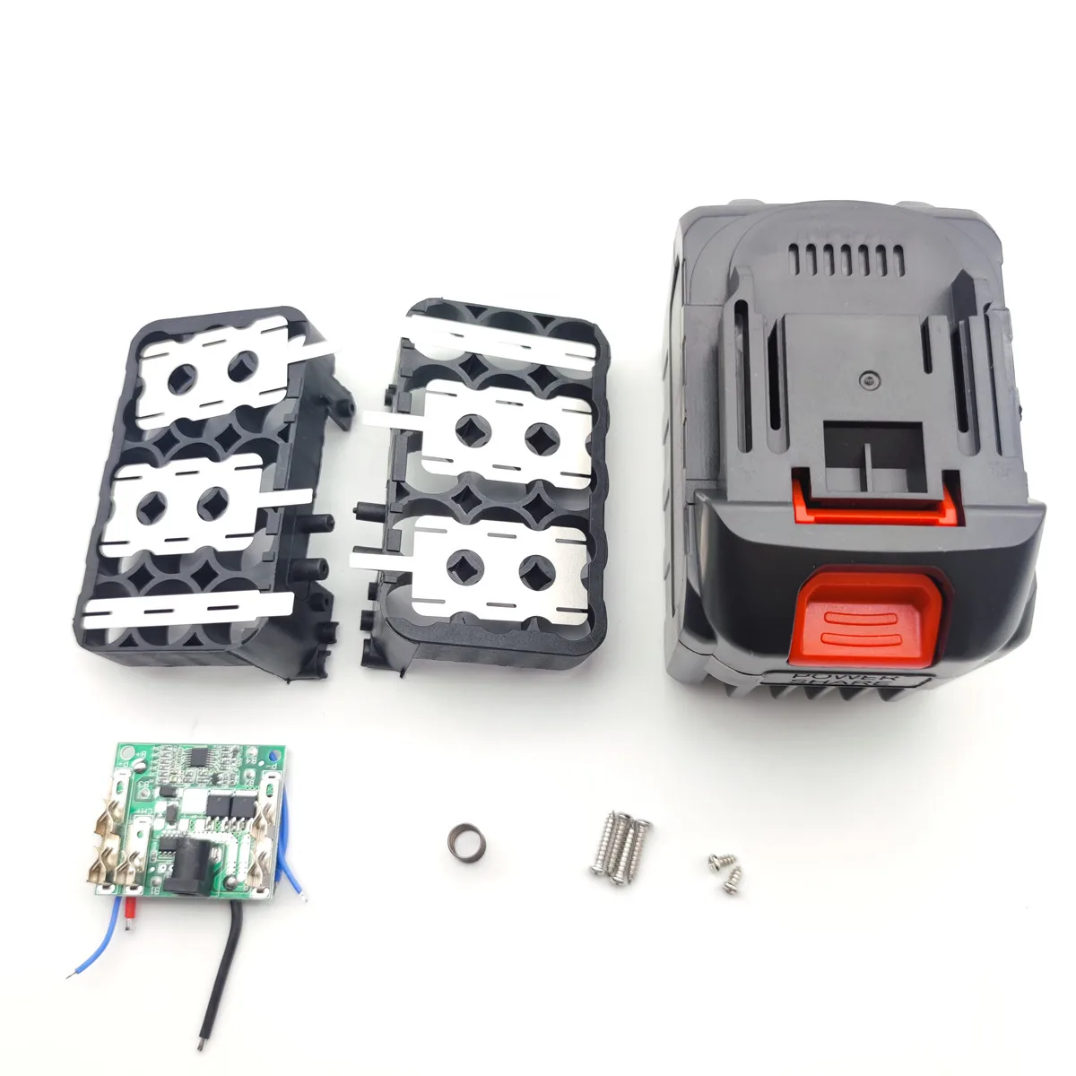 5s3p Power Tools 18650 Case 5s BMS 21v Battery Storage Box Wireless Electric Angle Grinder Cutting