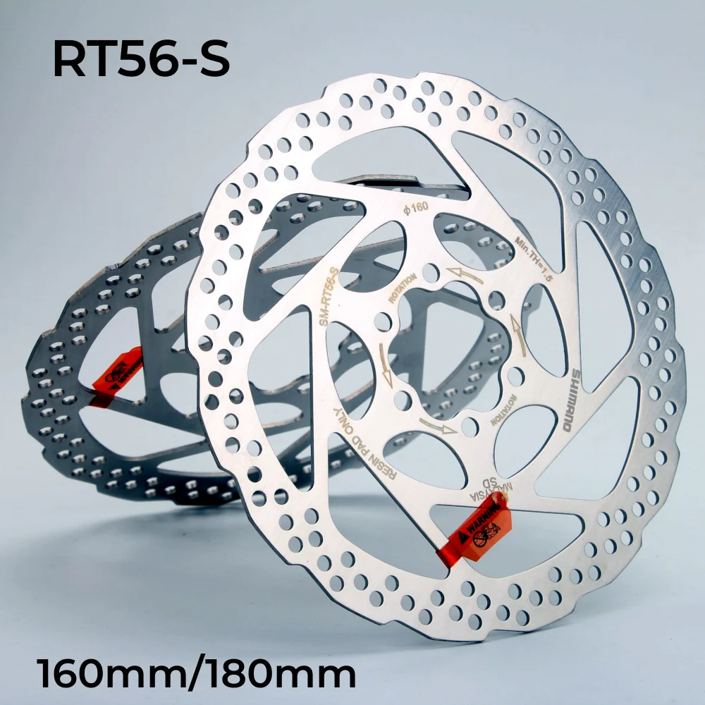 ZEROING RT56-S 6 Bolt Brake Disc Mtb Road Bike Folding Bicycle Rotor 160mm 180mm Efficient Cooling