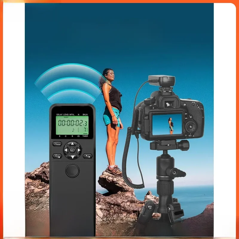 Draadloze WTR-2 Camera Timer Sluiter Timelapse Intervalometer Afstandsbediening Voor Canon Sony Nikon Lamp Continue Shootin